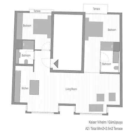 X Flats Kaiser Appartement Istambul